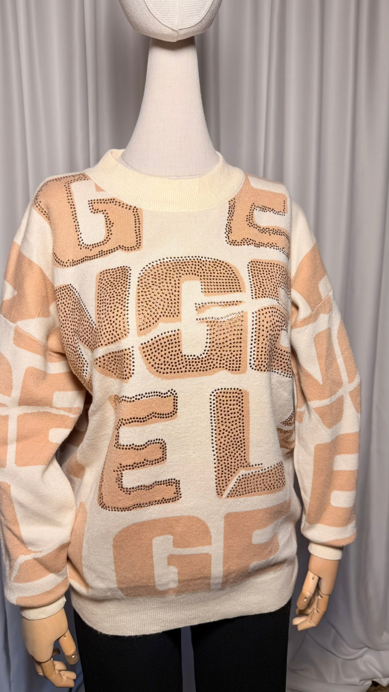 Krem-Bej Logolu Triko Kazak