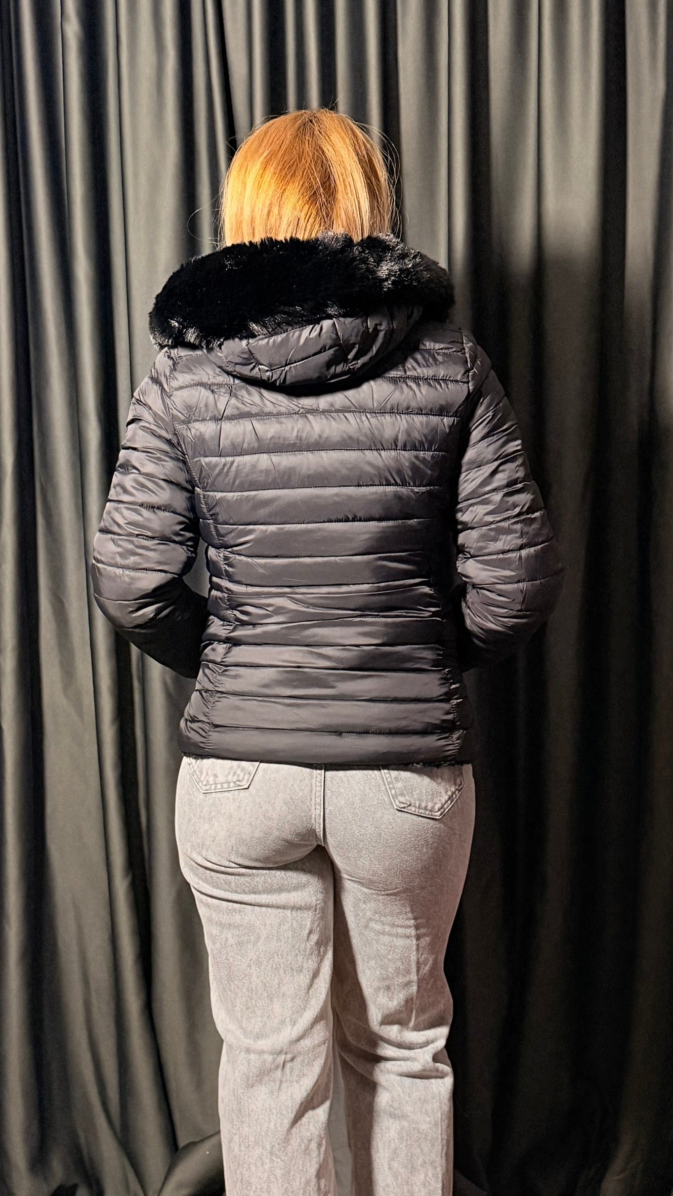 Çift Taraflı Kaz Tüyü Mont