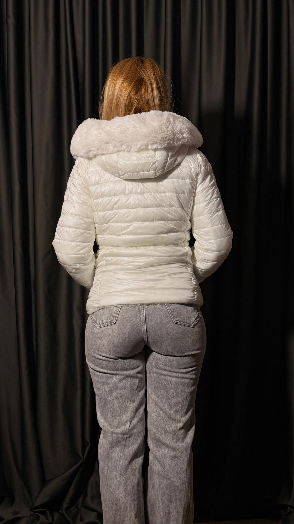 Çift Taraflı Kaz Tüyü Mont