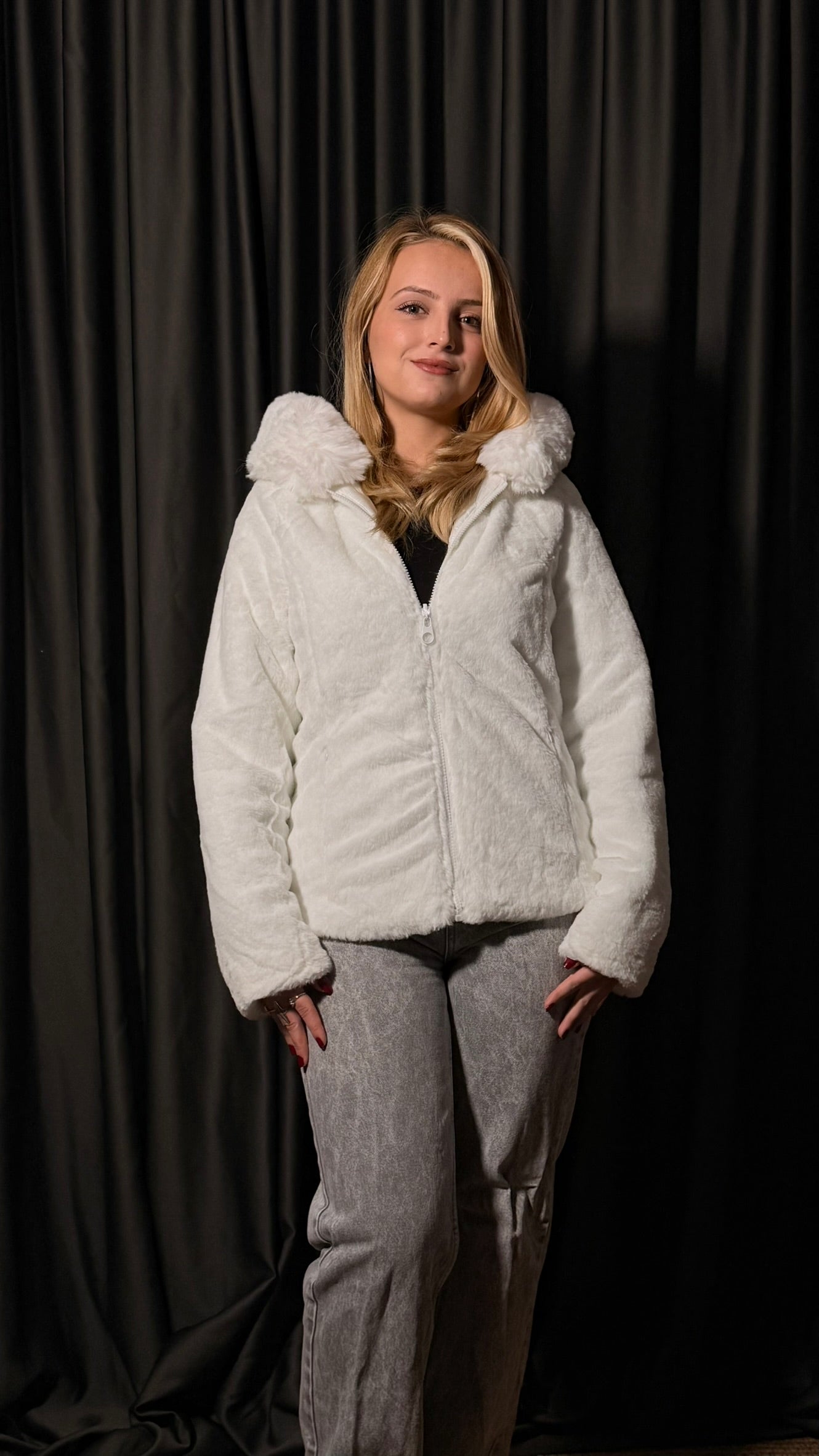 Çift Taraflı Kaz Tüyü Mont