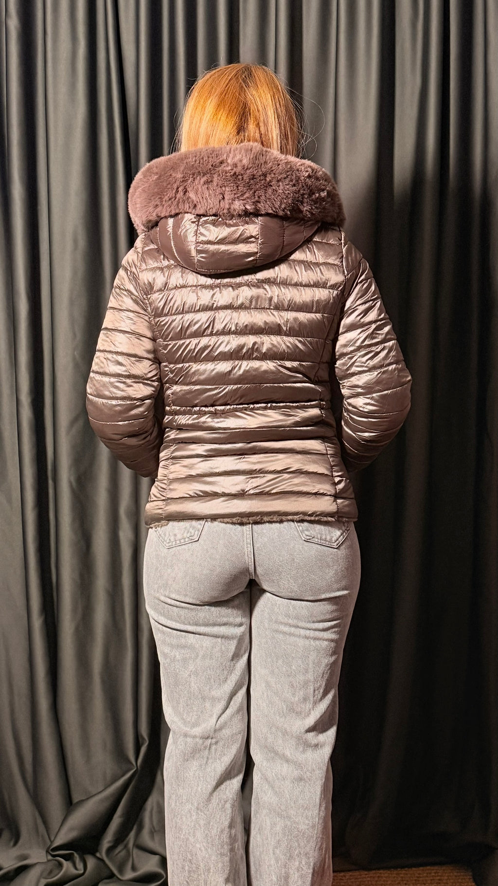 Çift Taraflı Kaz Tüyü Mont