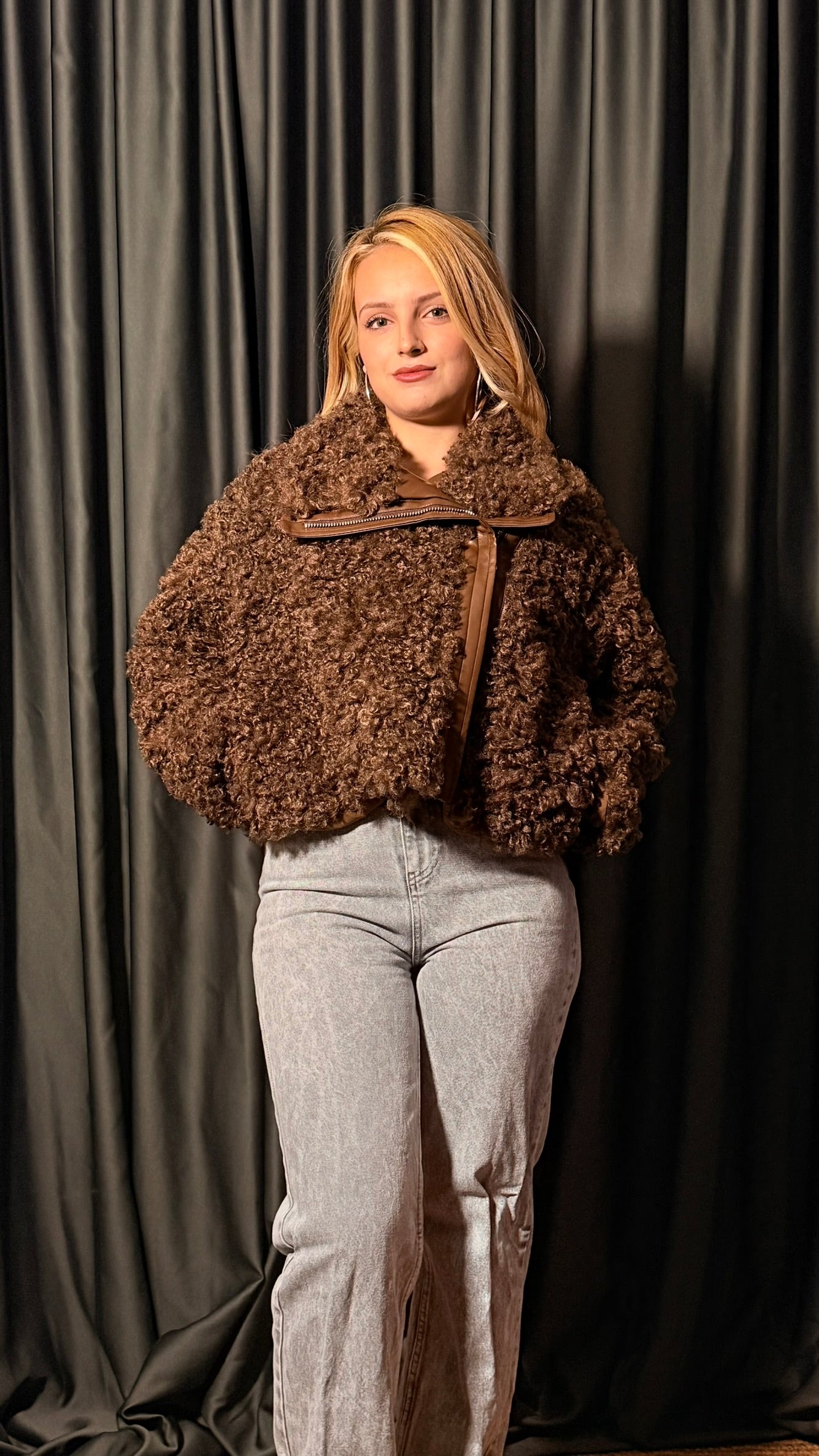 Tasarım Peluş Kıvırcık Kürk