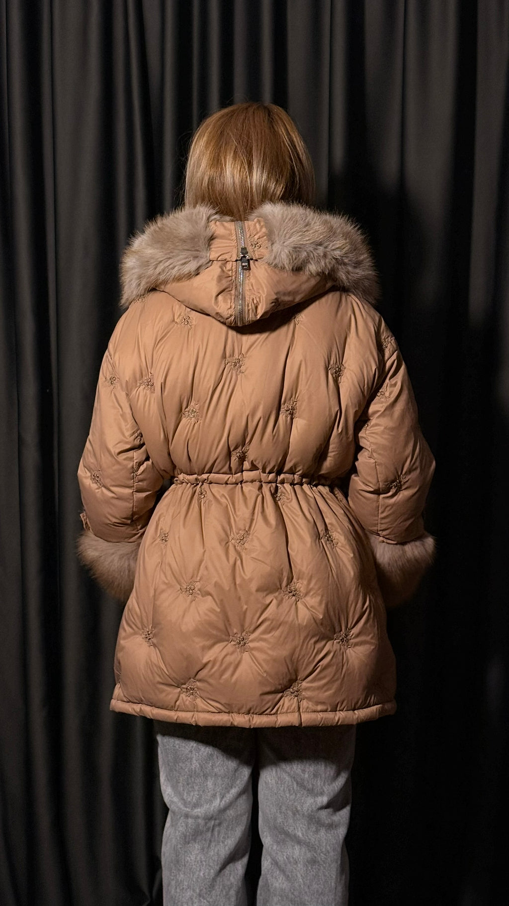 Tasarım Kaz Tüyü Mont