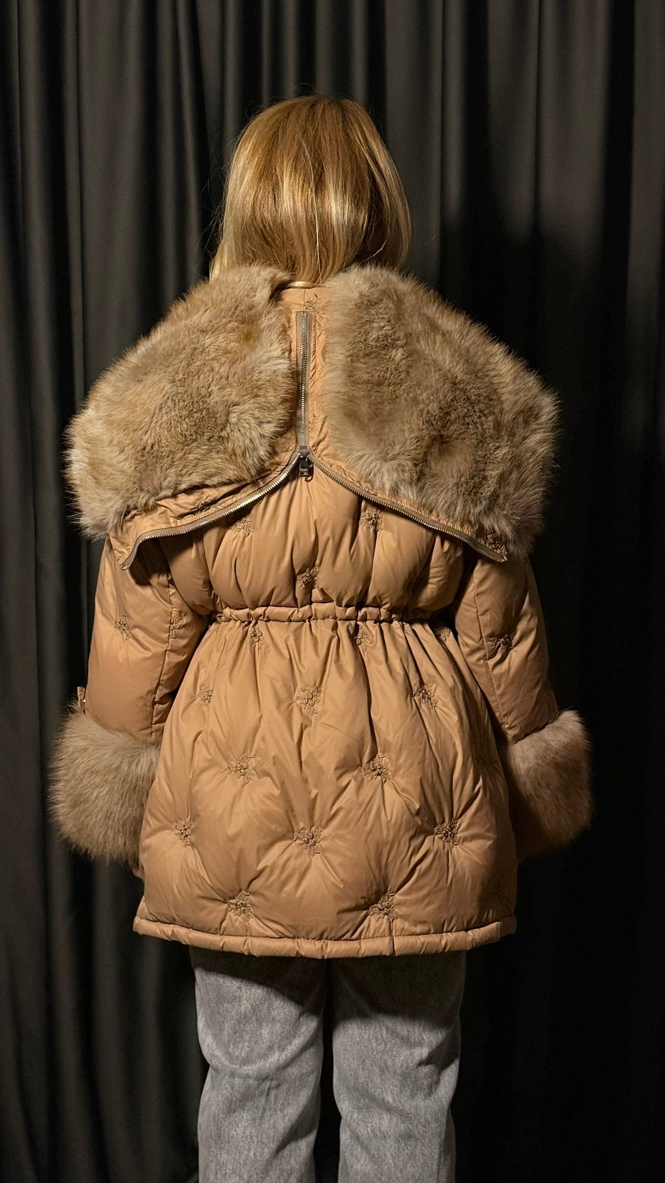 Tasarım Kaz Tüyü Mont